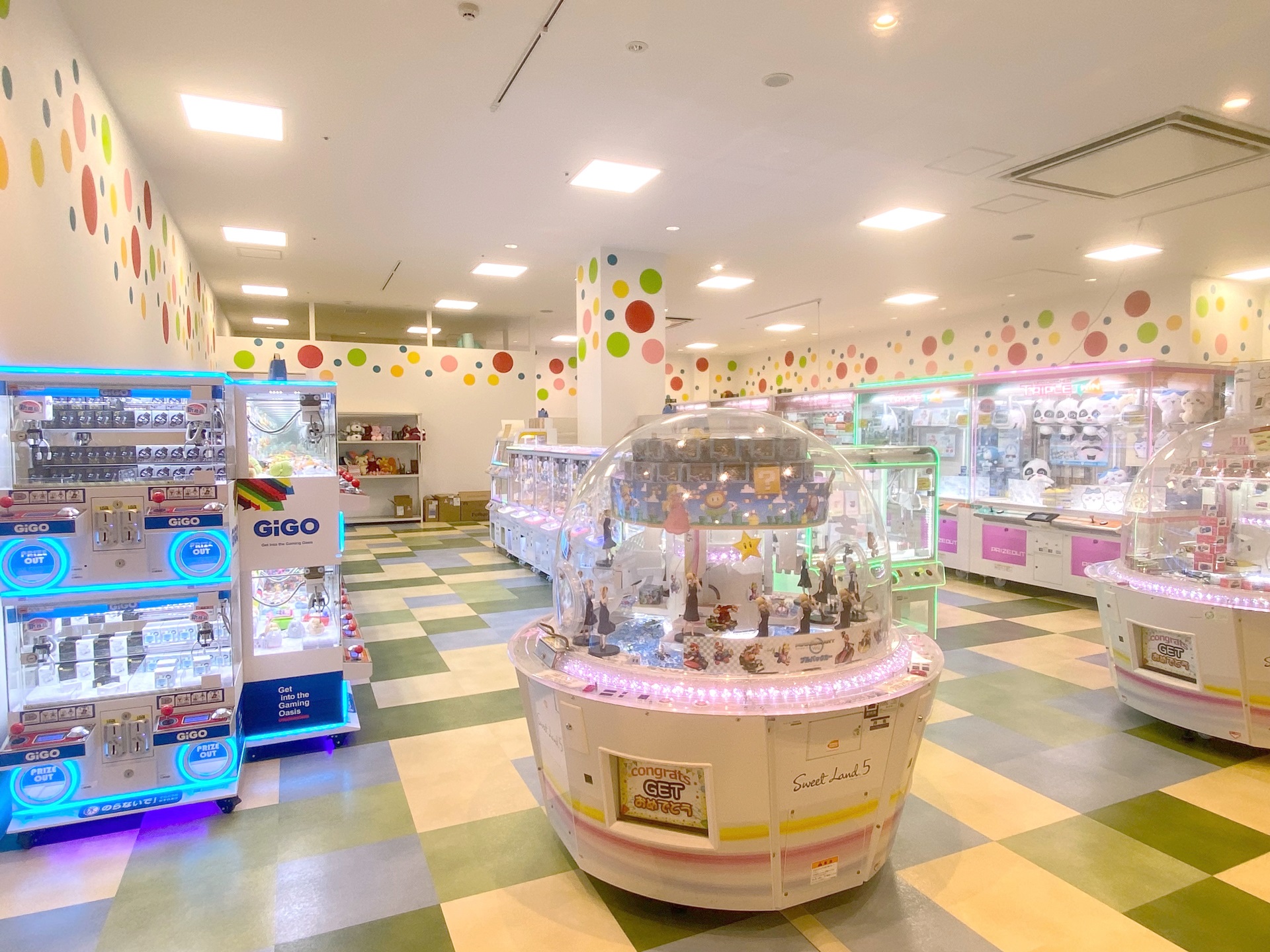 アミューズメントPLABI　イオンタウン姶良　店内